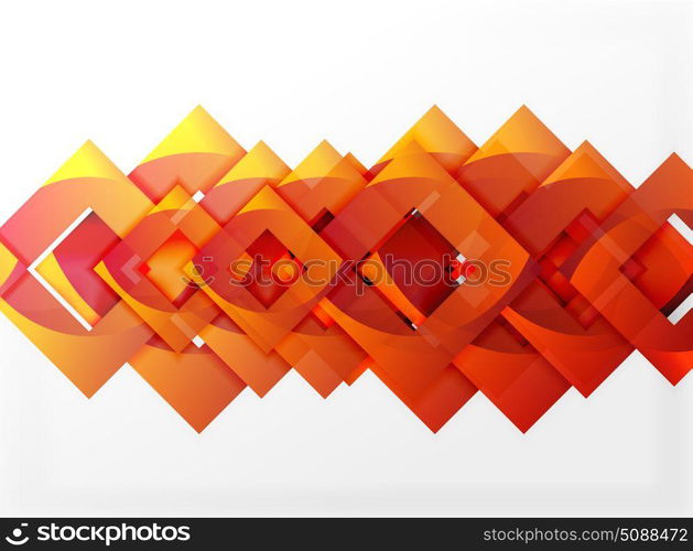 Vector square template background. Vector square template background design