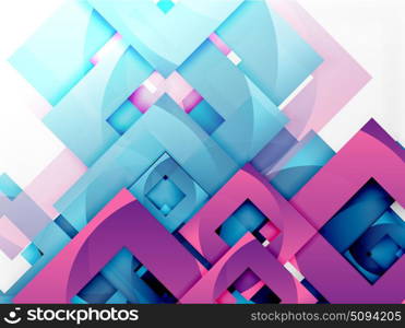 Vector square template background. Vector square template background design