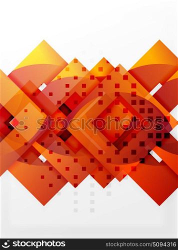 Vector square template background. Vector square template background design