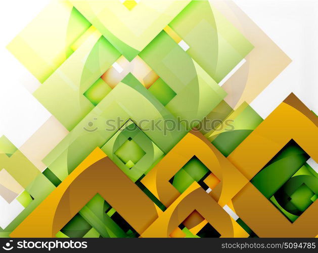 Vector square template background. Vector square template background design