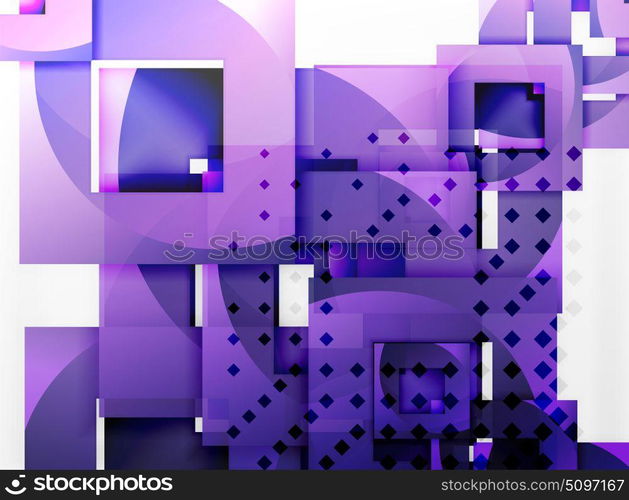 Vector square template background. Vector square template background design