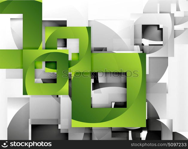 Vector square template background. Vector square template background design