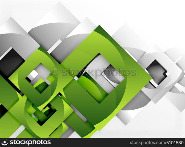 Vector square template background. Vector square template background design