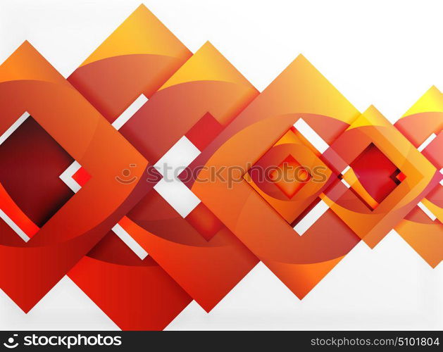 Vector square template background. Vector square template background design