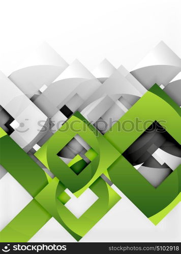 Vector square template background. Vector square template background design