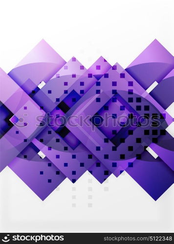 Vector square template background. Vector square template background design