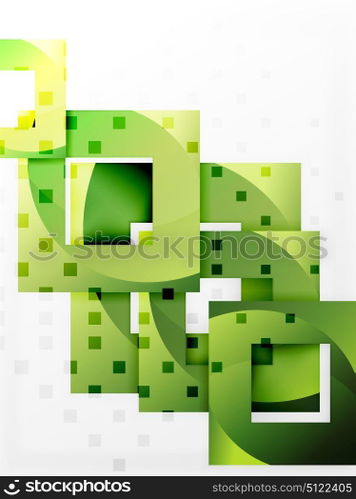 Vector square template background. Vector square template background design