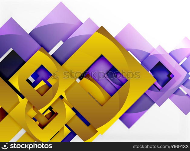 Vector square template background. Vector square template background design