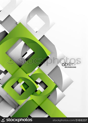 Vector square template background. Vector square template background design