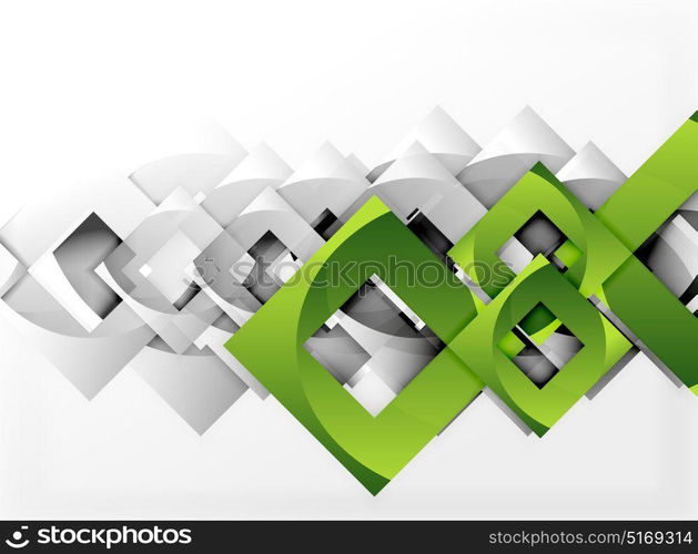 Vector square template background. Vector square template background design