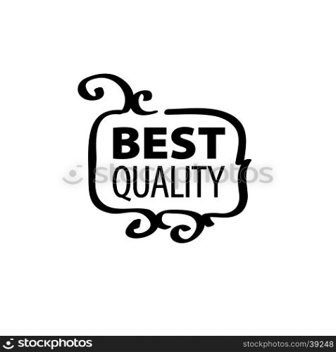 vector stamp quality. template design logo best quality. Vector illustration of icon