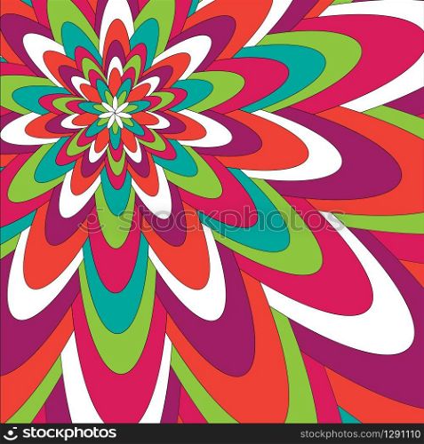 Vector summer day abstract background with bright, colorful, magic splashes. Vector abstract colorfull background