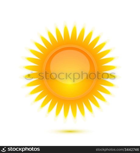 Vector sun icon
