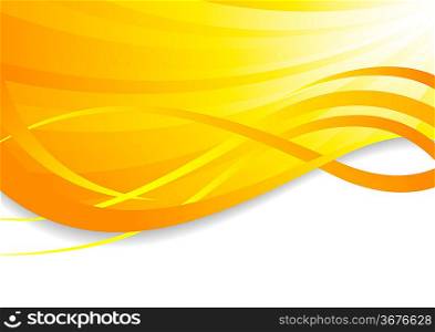 ""Vector sunny background; clip-art""