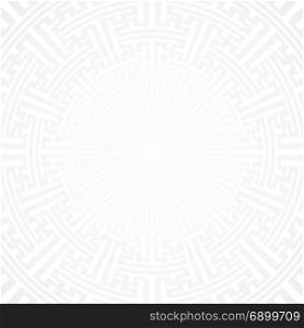 vector swastika ornament background. vector light grey circle design hinduism swastika ornament decoration white background