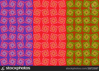 Vector swirl seamless pattern. Retro abstract geometric ornament for textile, prints, wallpaper, wrapping paper, web etc. EPS