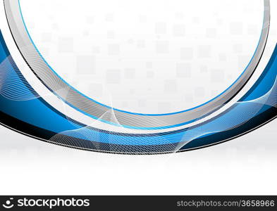 ""Vector tech background; clip-art""