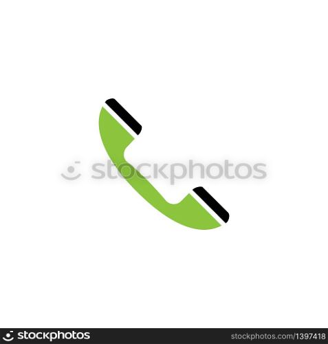 Vector, telephone icon design template