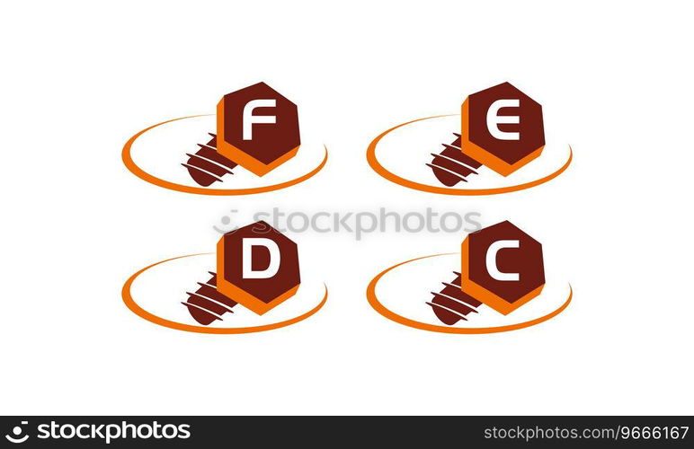 Vector Template Sign Set
