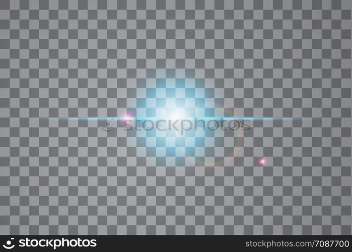 Vector transparent sunlight special lens flare light effect.. Vector transparent sunlight special lens flare light effect