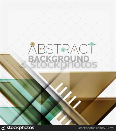Vector triangle background. Vector triangle background with shadow effects