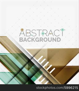Vector triangle background. Vector triangle background with shadow effects