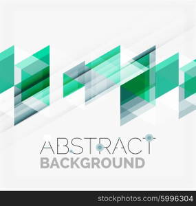 Vector triangle background. Vector triangle background with shadow effects