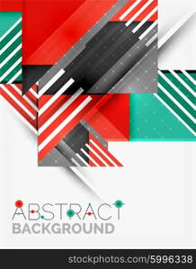 Vector triangle background. Vector triangle background with shadow effects