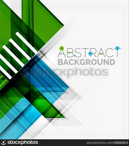 Vector triangle background. Vector triangle background with shadow effects