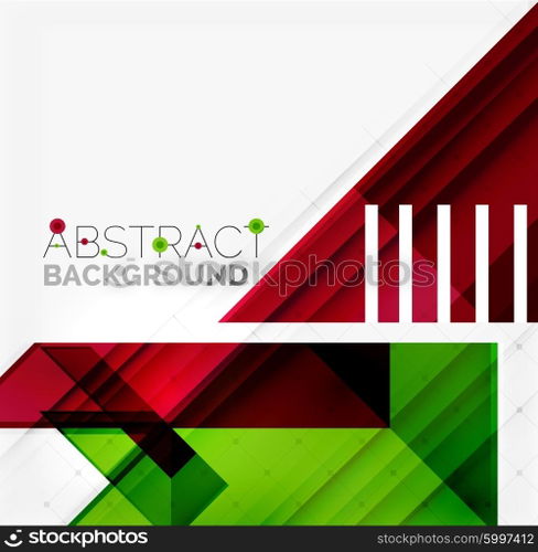 Vector triangle background. Vector triangle background with shadow effects