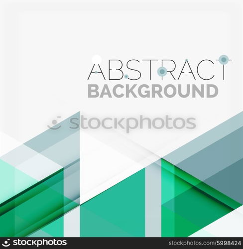 Vector triangle background. Vector triangle background with shadow effects