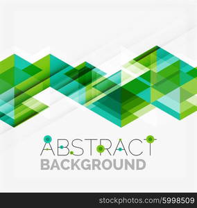 Vector triangle background. Vector triangle background with shadow effects