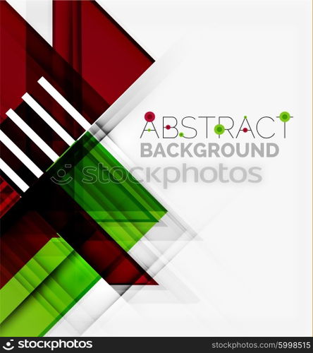 Vector triangle background. Vector triangle background with shadow effects