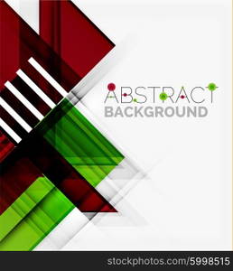 Vector triangle background. Vector triangle background with shadow effects