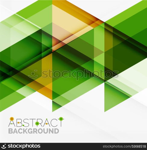 Vector triangle background. Vector triangle background with shadow effects