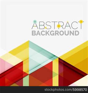 Vector triangle background. Vector triangle background with shadow effects