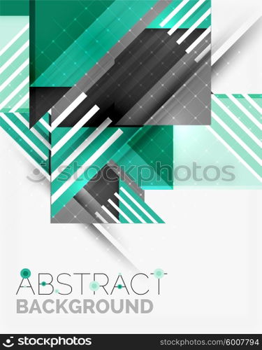 Vector triangle background. Vector triangle background with shadow effects