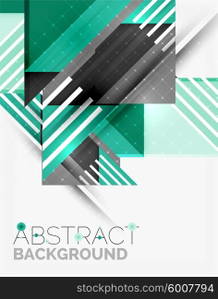 Vector triangle background. Vector triangle background with shadow effects