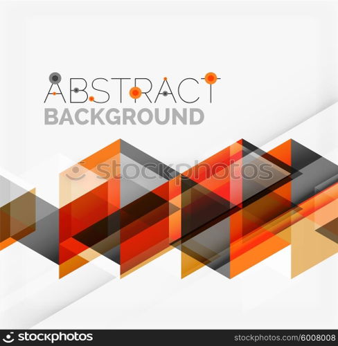 Vector triangle background. Vector triangle background with shadow effects