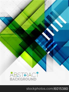 Vector triangle background. Vector triangle background with shadow effects