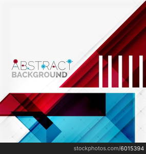 Vector triangle background. Vector triangle background with shadow effects