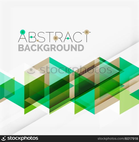 Vector triangle background. Vector triangle background with shadow effects