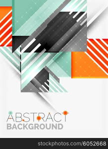 Vector triangle background. Vector triangle background with shadow effects
