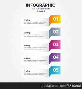 Vector Vertical Infographic thin line design with icons and 5 options or steps. Vertical Infographic for business concept. Can be used for presentations banner. workflow layout Vector Illustration