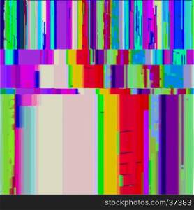 vector vibrant various rgb colors modern abstract digital glitch graphic design damaged data file background&#xA;