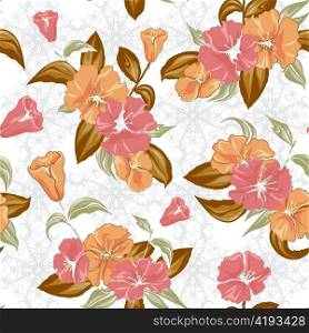 vector vintage floral pattern