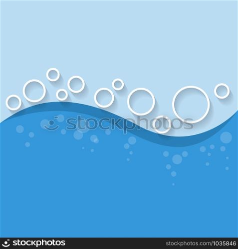 Vector water background