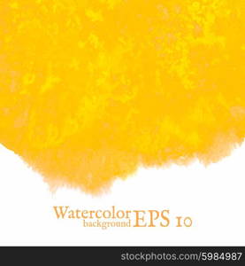 Vector watercolor background. Painting. Vector isolated illustration.