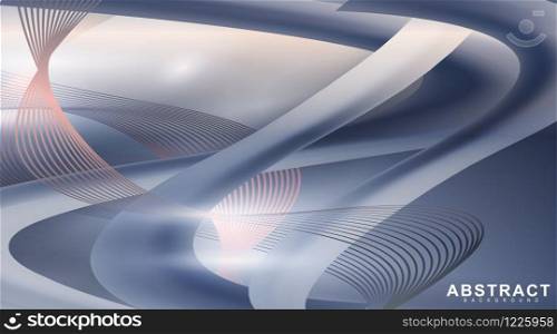 Vector wave design background. Abstract creative concept graphic layout template.