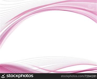 Vector wavy and curve line. EPS10 with transparency. Abstract composition with curve lines. Blurred lines with copy space. Place for text. Border lines. abstract background, vector